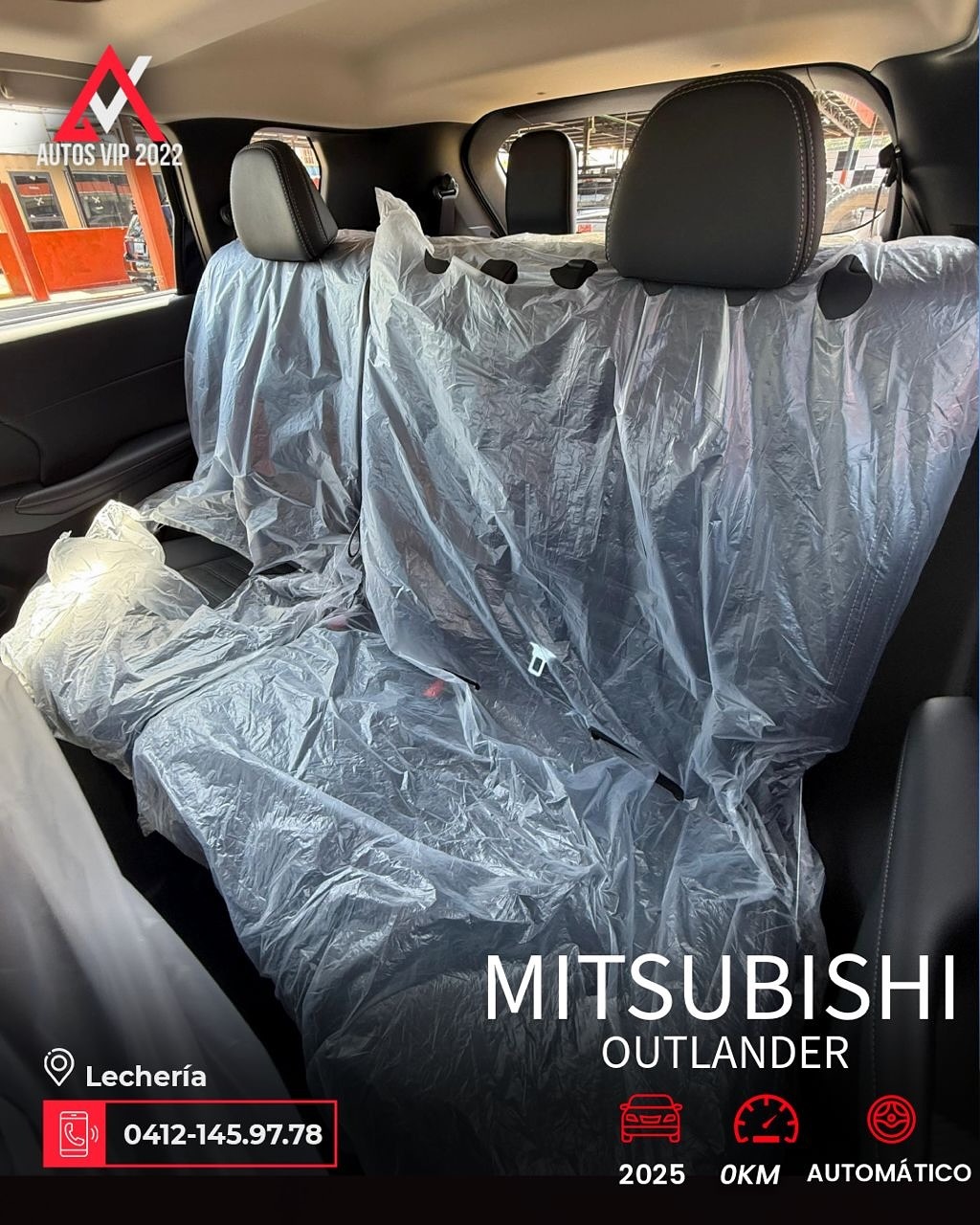 suv Mitsubishi Outlander 2025 negro5