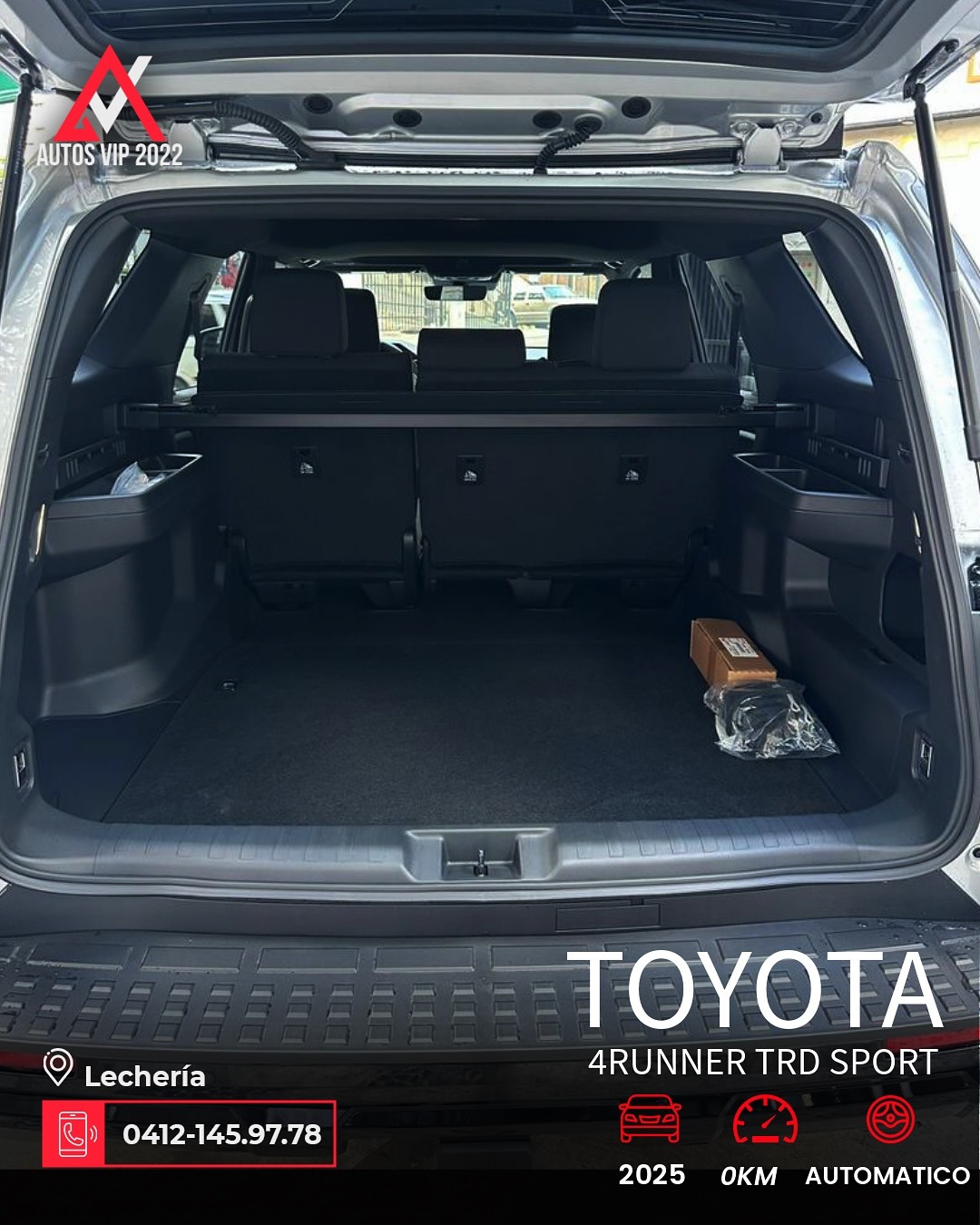 Toyota 4Runner TRD Sport 2025 Plateado Lechería