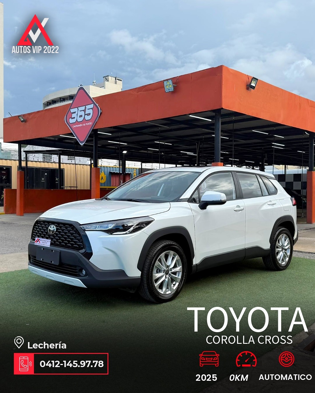 Toyota Corolla Cross 2025 Blanco Lechería
