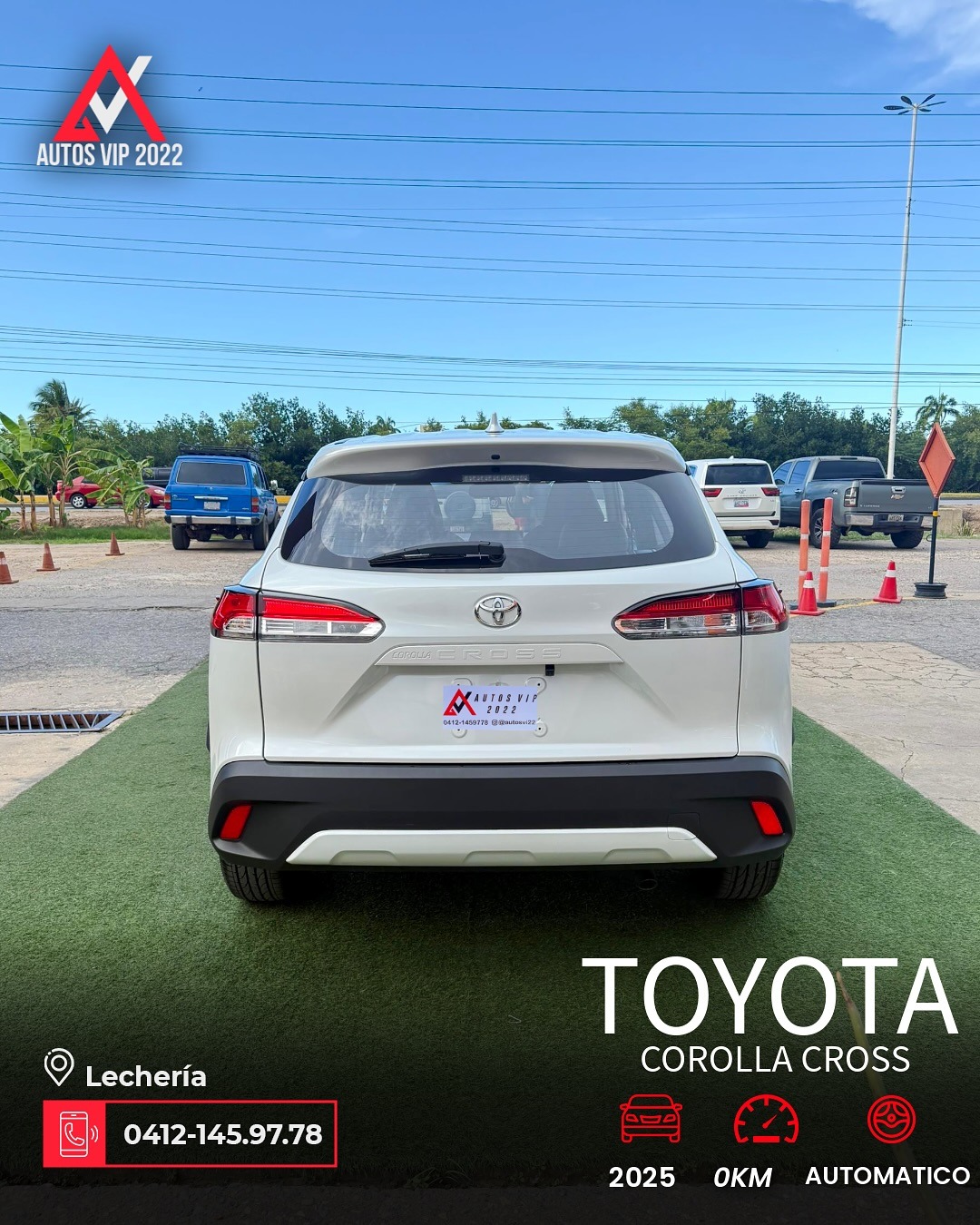 Toyota Corolla Cross 2025 Blanco Lechería