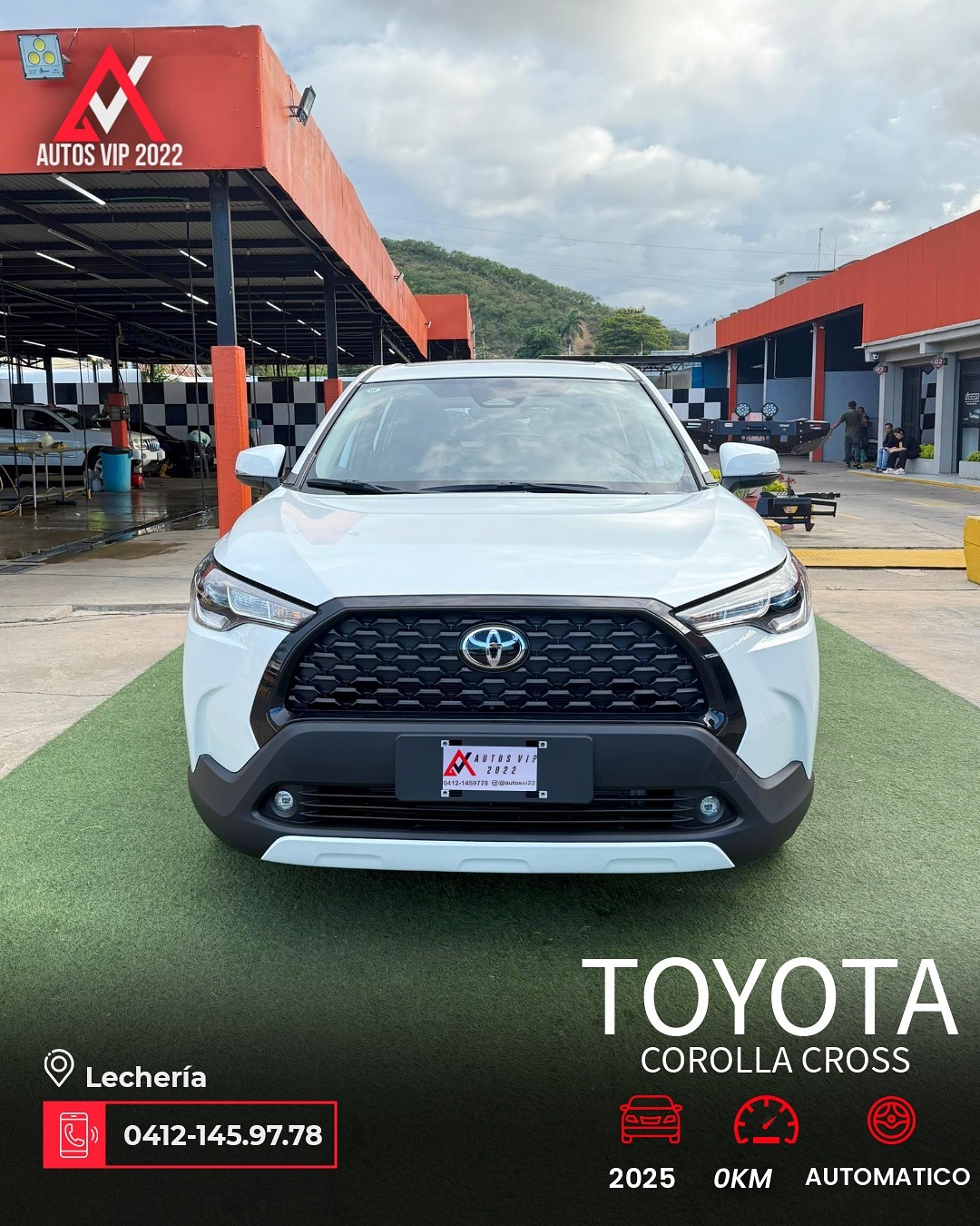 Toyota Corolla Cross 2025 Blanco Lechería