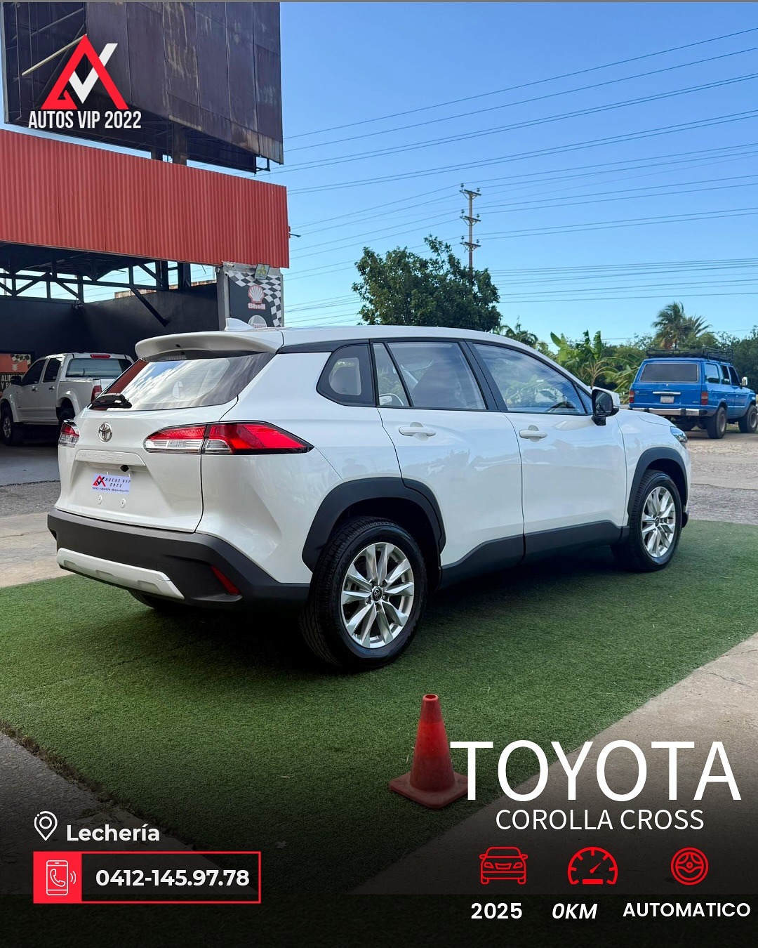 Toyota Corolla Cross 2025 Blanco Lechería