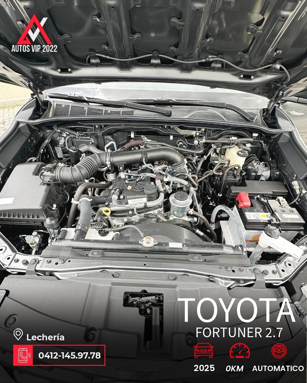 suv Toyota Fortuner 2.7 2025 gris10