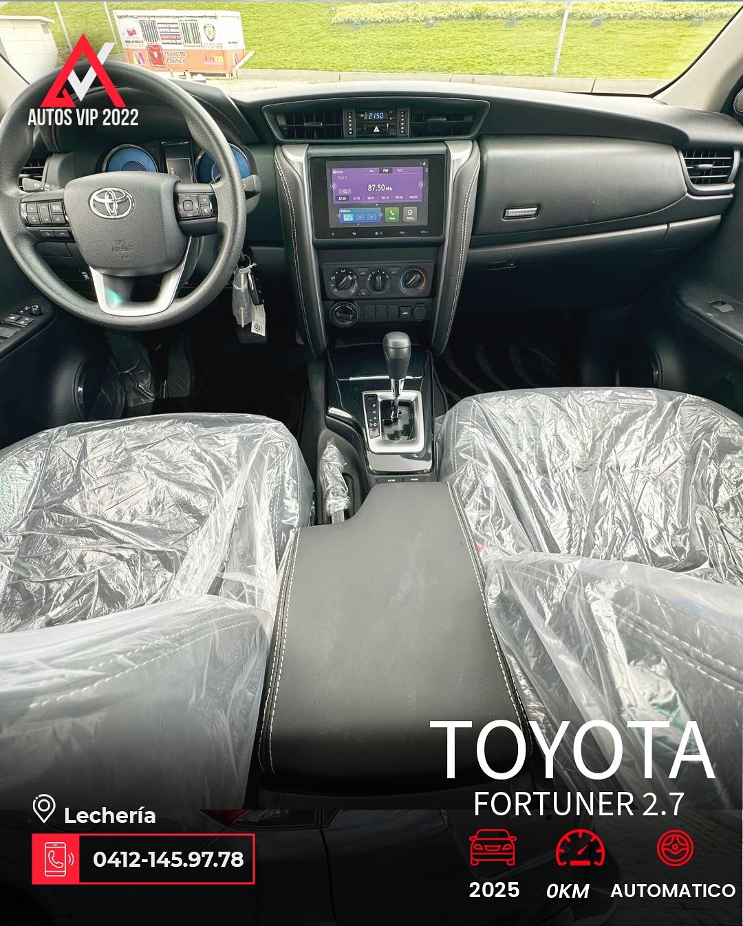 suv Toyota Fortuner 2.7 2025 gris7