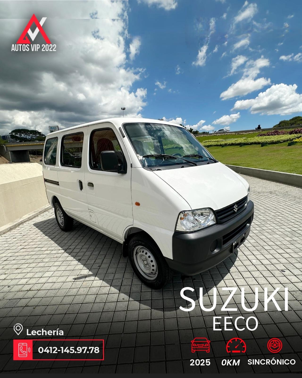 Suzuki EECO 2025 Blanco Lechería