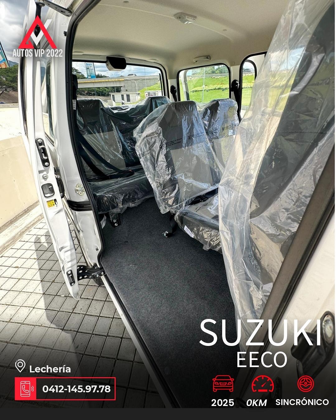 Suzuki EECO 2025 Blanco Lechería